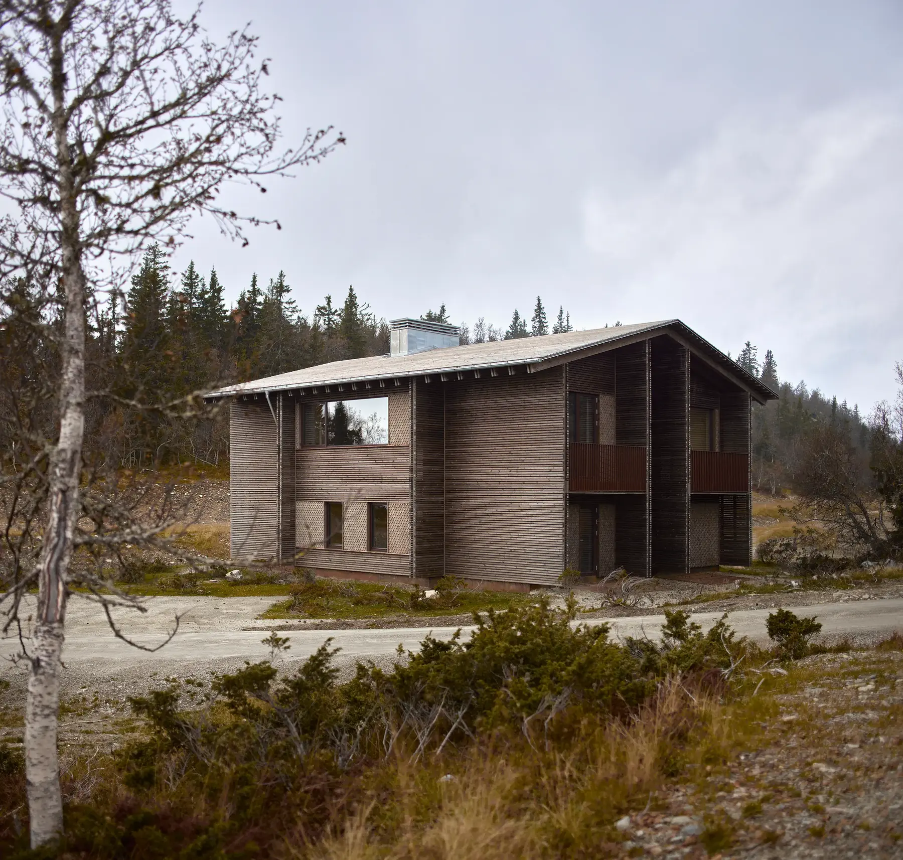 Hytte på tomt i fjellet